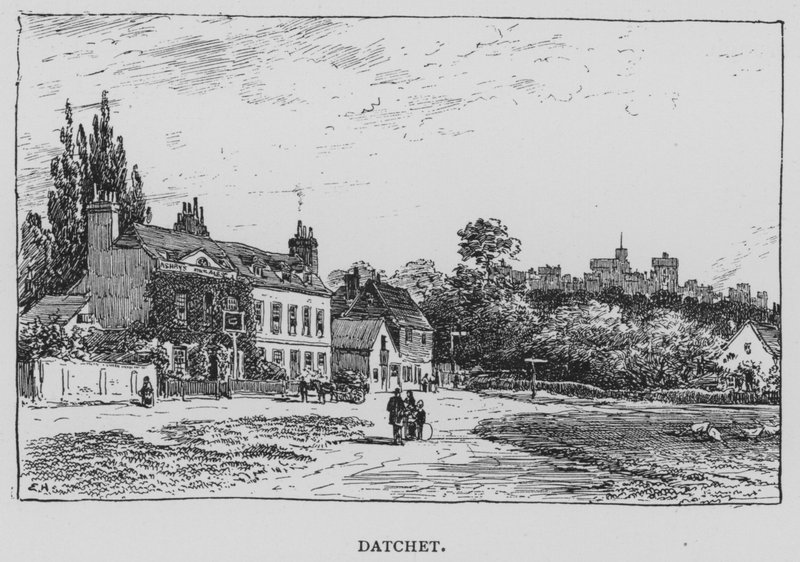 Datchet (gravering) av English School