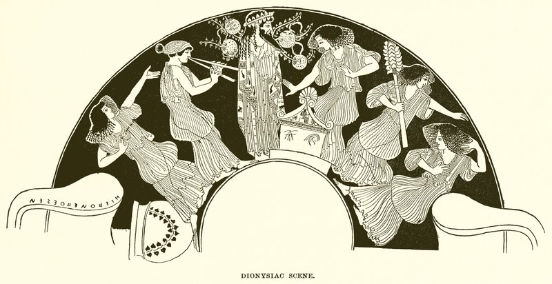 Dionysisk scene av English School
