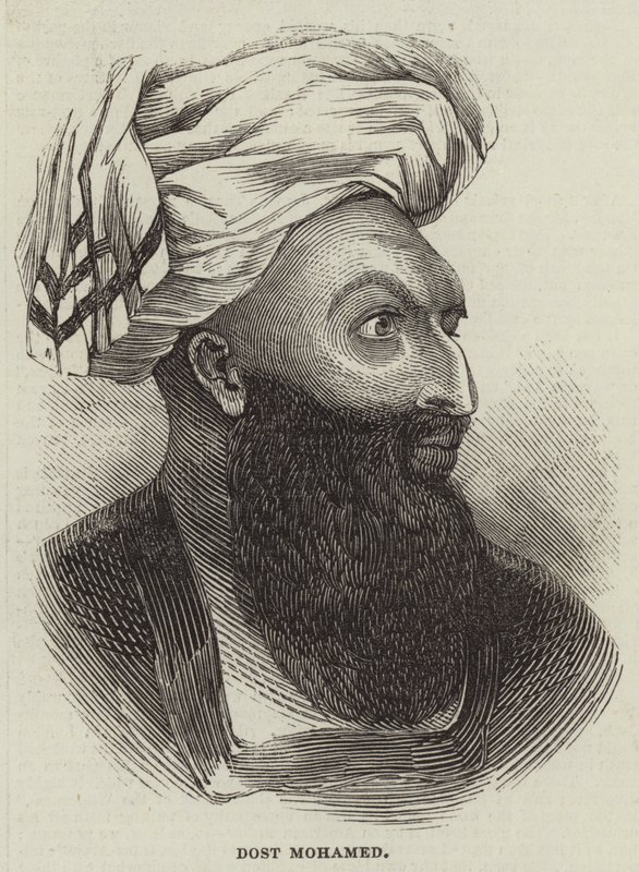 Dost Mohamed (gravering) av English School