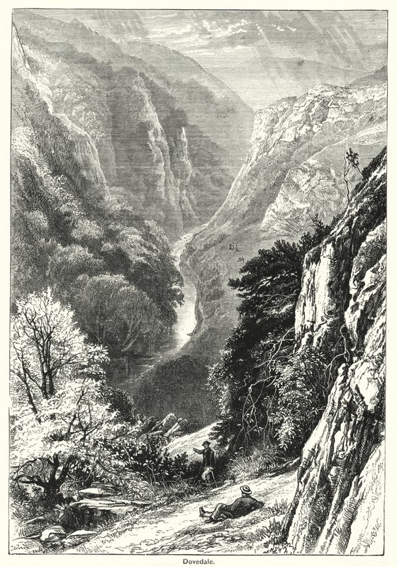 Dovedale (gravering) av English School