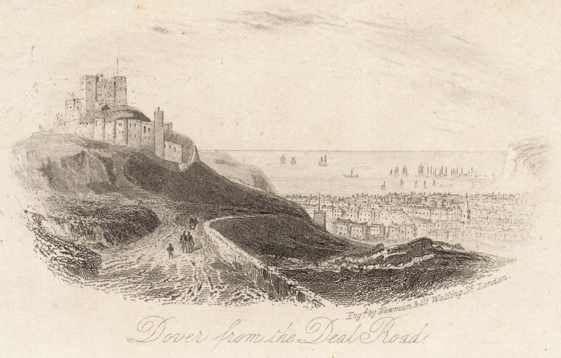Dover fra Deal Road av English School