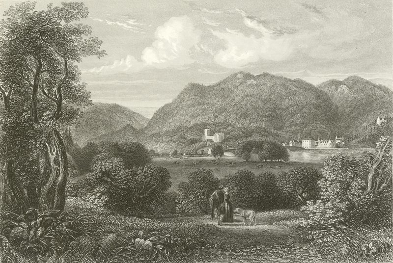 Dunkeld fra Torrhill av English School