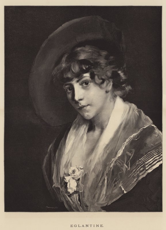 Eglantine (gravering) av English School