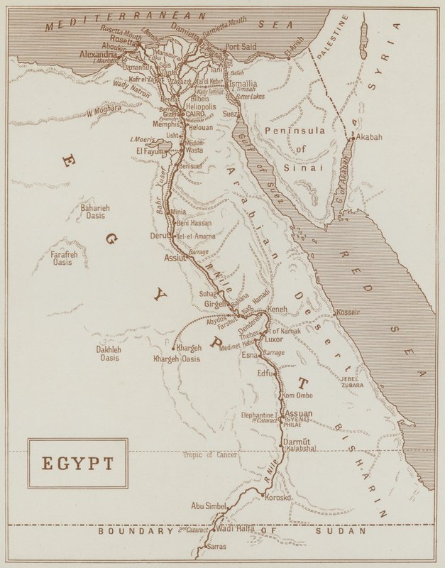 Egypt (litho) av English School