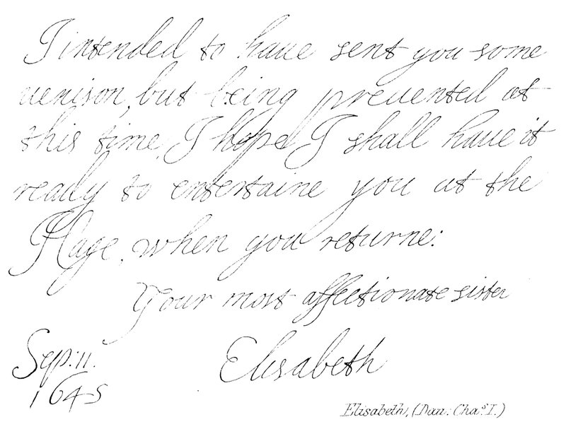 Elisabeth, (Dau: Chas I) av English School