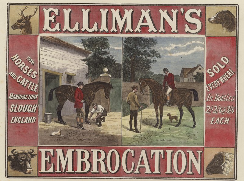 Ellimans embrocation av English School