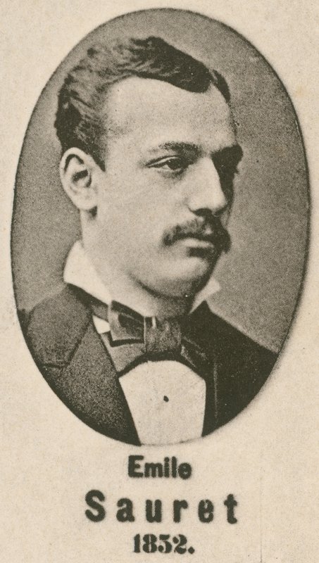 Emile Sauret (gravering) av English School