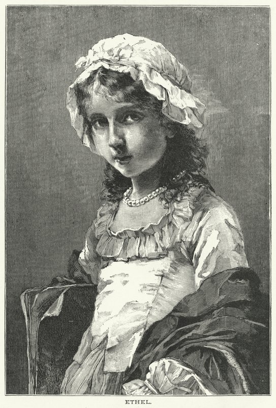 Ethel (gravering) av English School