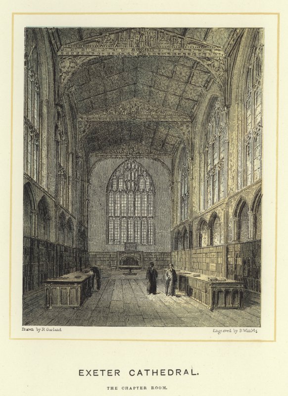 Exeter Cathedral, kapittelrommet av English School