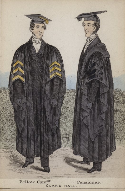 Fellesborger, pensjonist, Clare Hall av English School