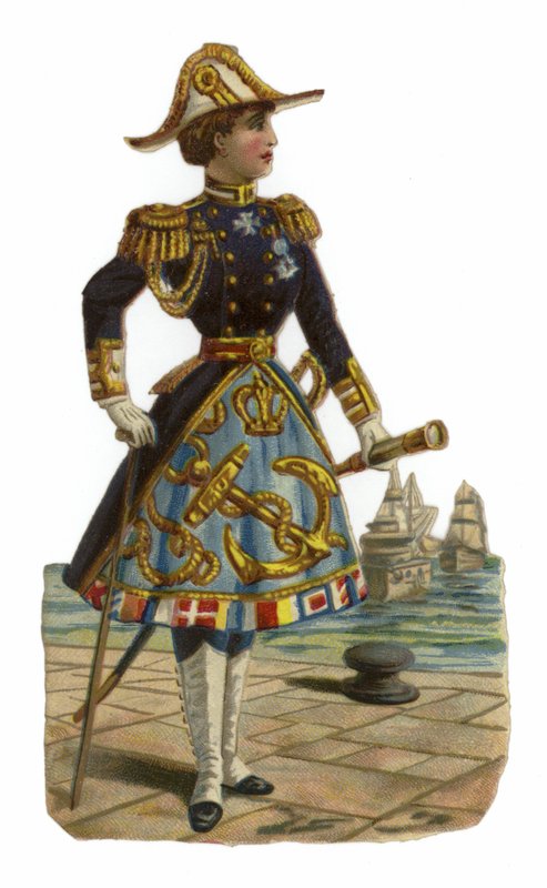Kvinnelig admiral av English School