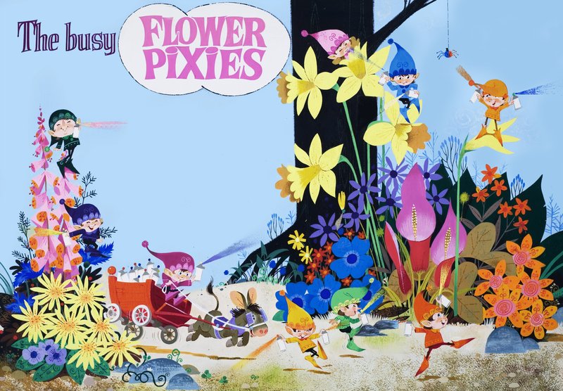 Flower Pixies av English School