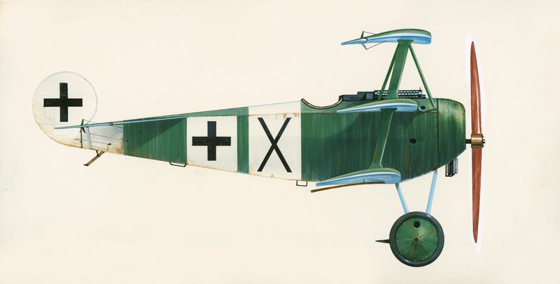 Fokker Dr 1 Triplane av English School