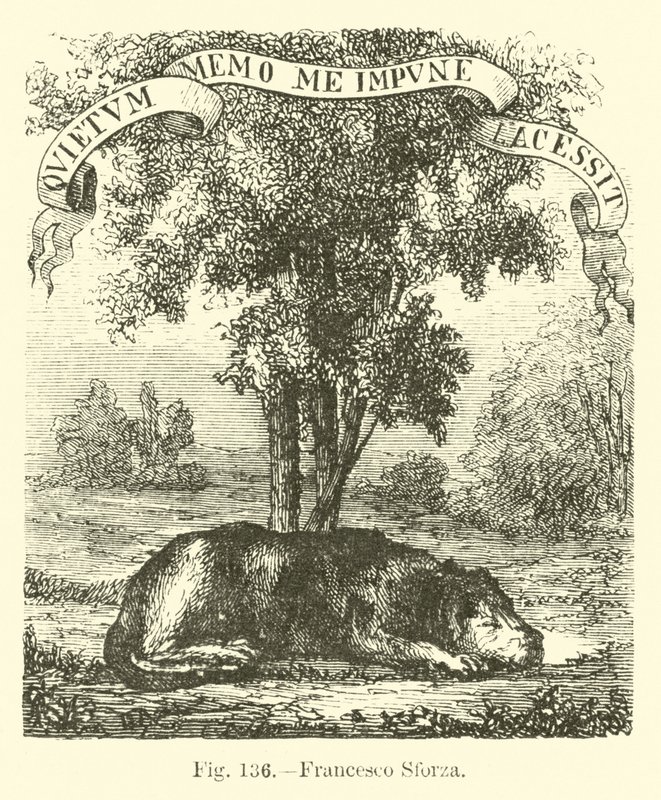 Francesco Sforza av English School