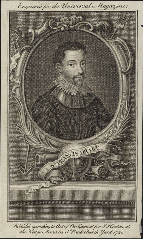 Francis Drake av English School