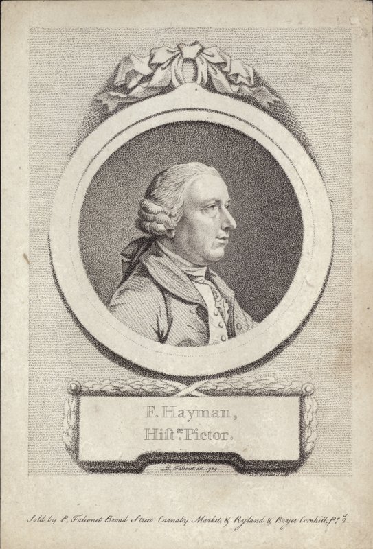 Francis Hayman , engelsk maler og illustratør av English School