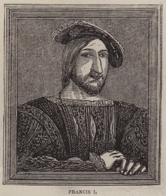 Francis I (gravering) av English School