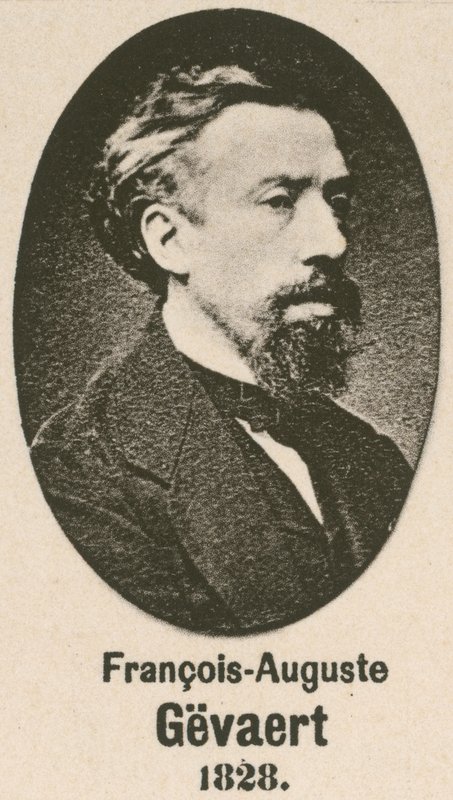 Francois-Auguste Gevaert (gravering) av English School