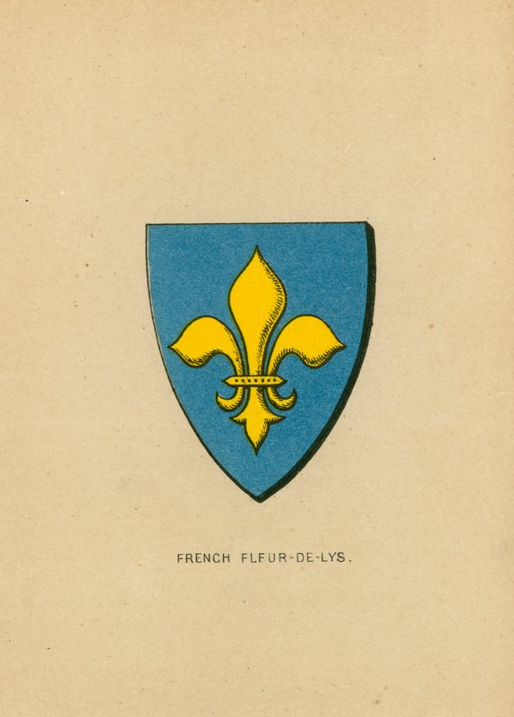 Franske Fleur-de-Lys av English School