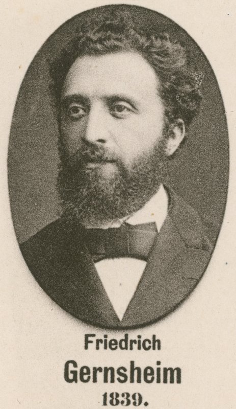 Friedrich Gernsheim (gravering) av English School