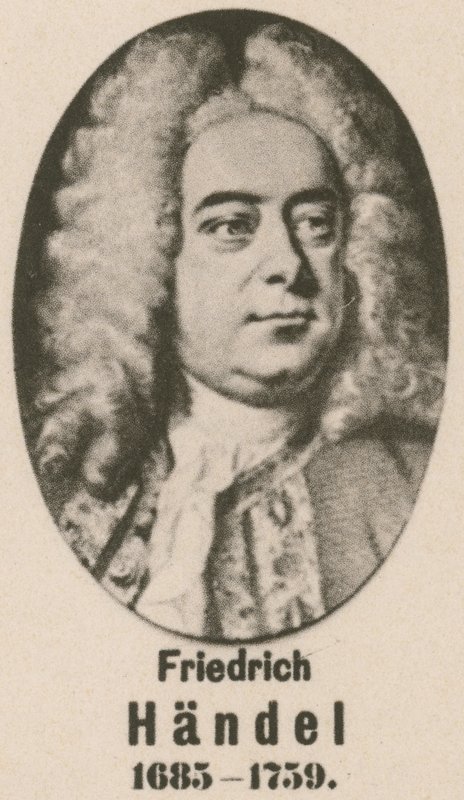 Friedrich Handel (gravering) av English School