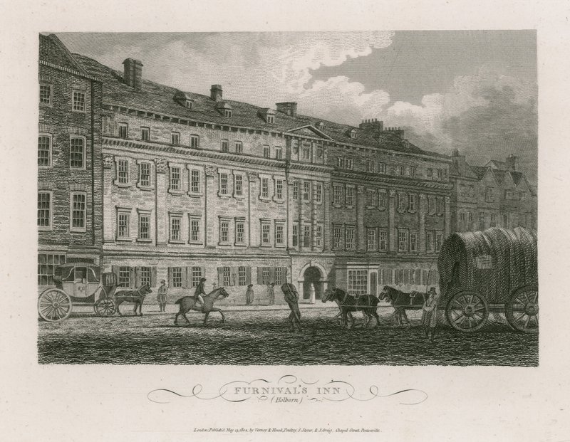 Furnivals Inn, Holborn, London av English School