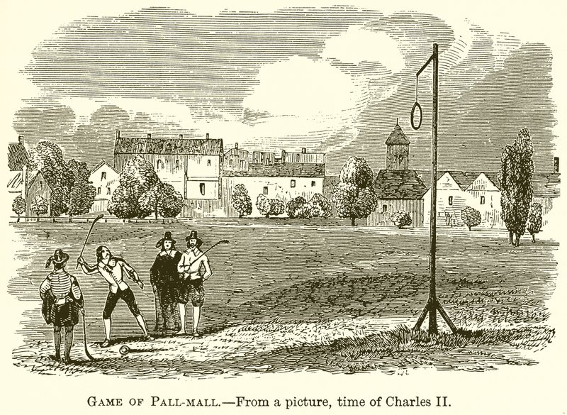 Game of Pall-Mall av English School