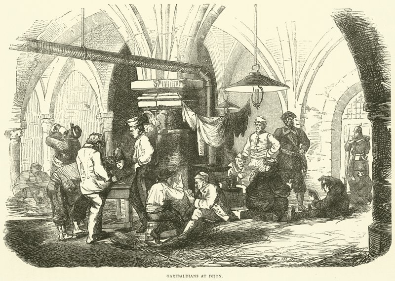 Garibaldians i Dijon, oktober 1870 av English School