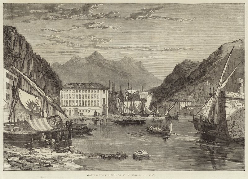 Garibaldis fødested i Nice av English School