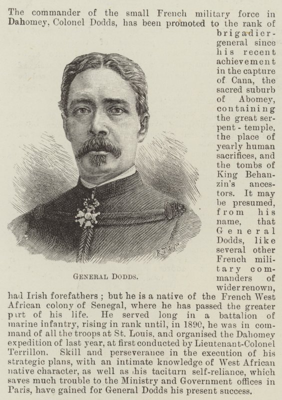 General Dodds (gravering) av English School
