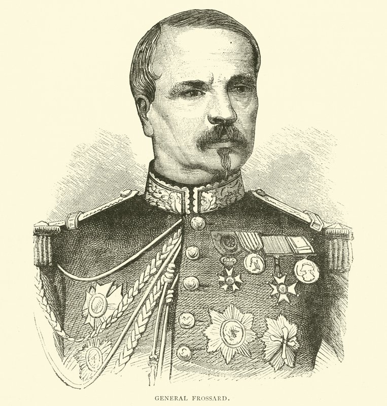 General Frossard, 1870 av English School