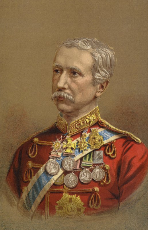 General Lord Wolseley, GCB (chromolitho) av English School