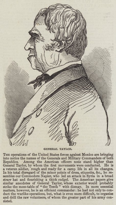 General Taylor (gravering) av English School
