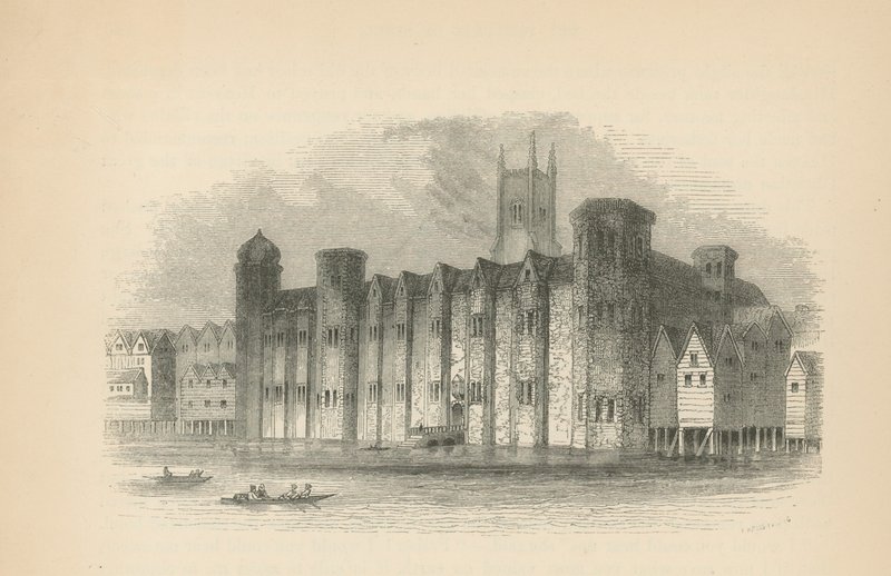 Generell utsikt over Baynards Castle av English School