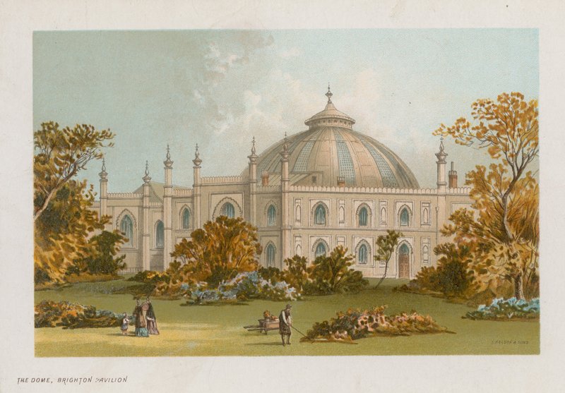 Generell utsikt over Brighton Dome av English School