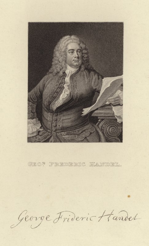 George Frederick Handel av English School
