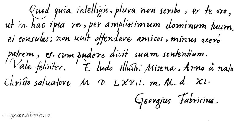 George Fabricius av English School