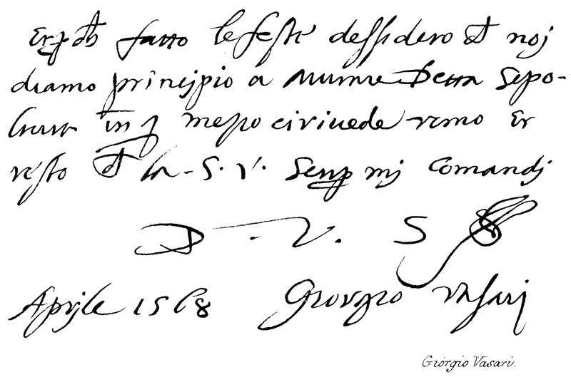 Giorgio Vasari av English School