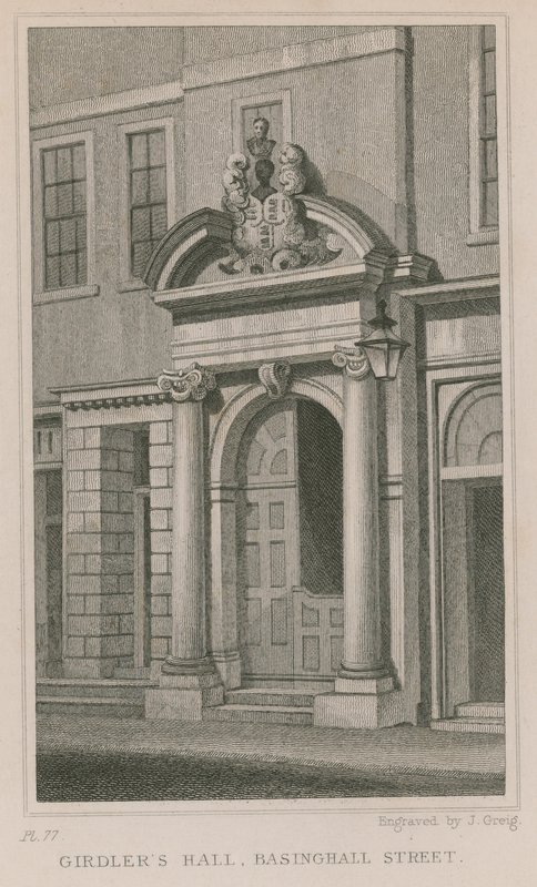 Girdlers Hall, Basinghall Street, London av English School