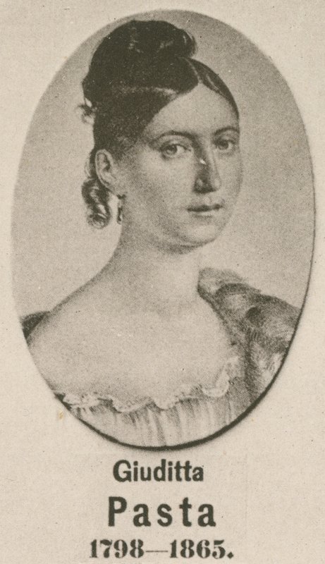 Giuditta Pasta (gravyr) av English School