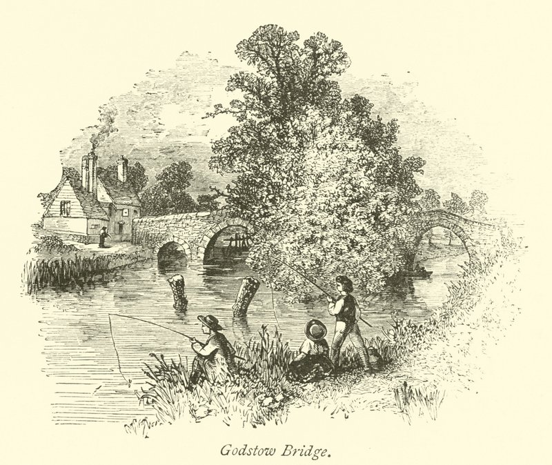 Godstow Bridge av English School