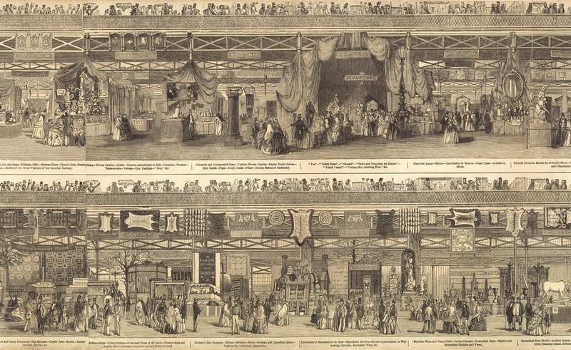 Stor utstilling 1851 av English School