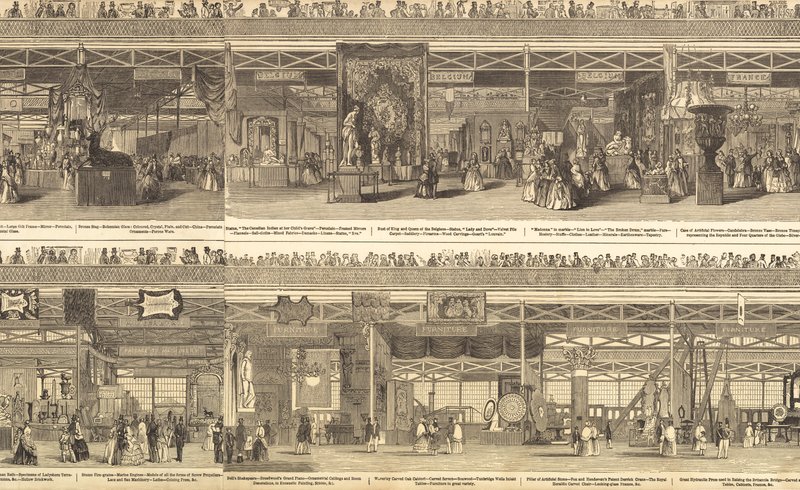 Stor utstilling 1851 av English School