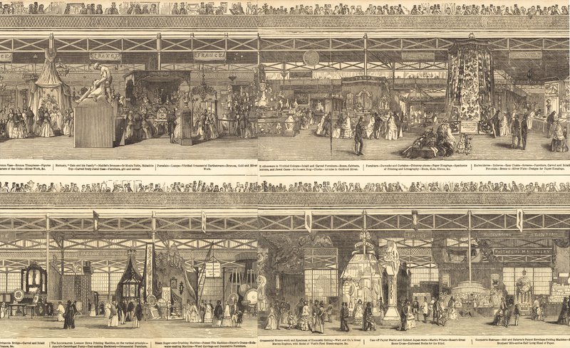 Stor utstilling 1851 av English School
