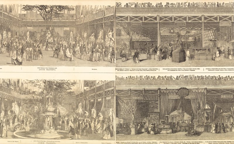 Stor utstilling 1851 av English School