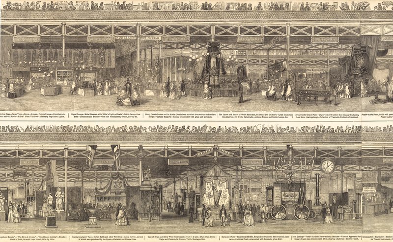Stor utstilling 1851 av English School