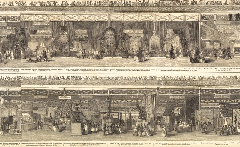 Stor utstilling 1851 av English School