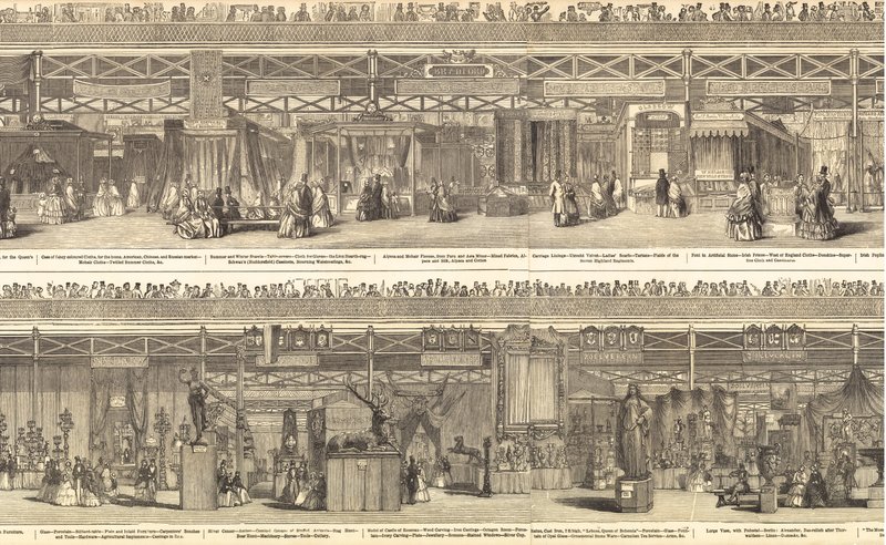 Stor utstilling 1851 av English School