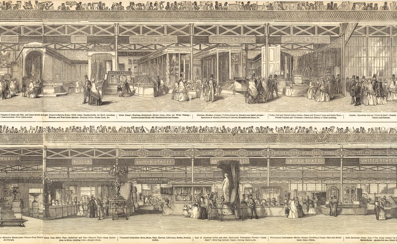 Stor utstilling 1851 av English School