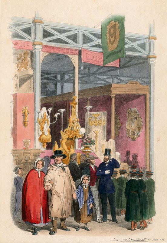 Stor utstilling 1851 av English School